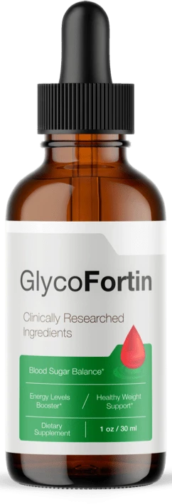 GlycoFortin Supplement Bottle front view