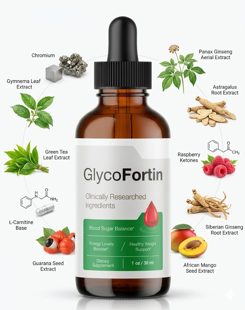 GlycoFortin Supplement Formula Banner